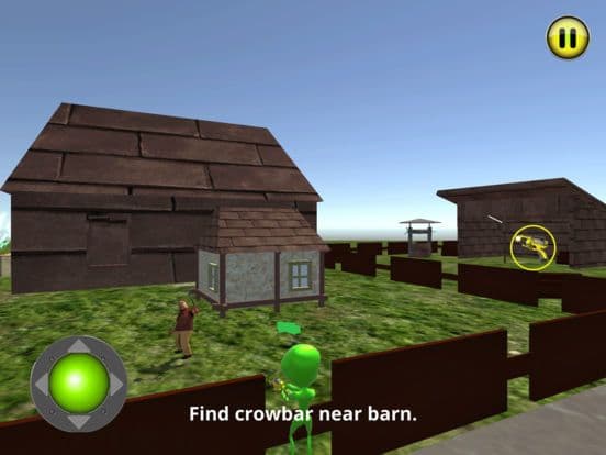 Green Alien-scary grandpa screenshot 2
