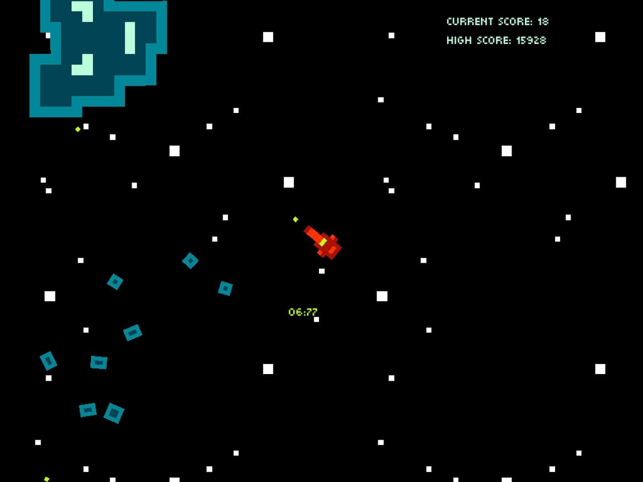 Asteroid Swarm 2015 screenshot 2