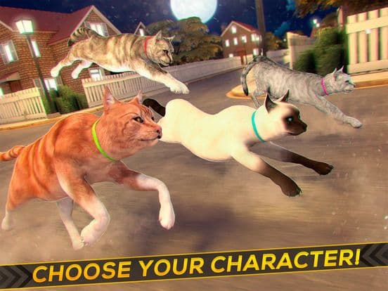 Running Cats - Survive The Free Kitty Cat Simulator screenshot 4