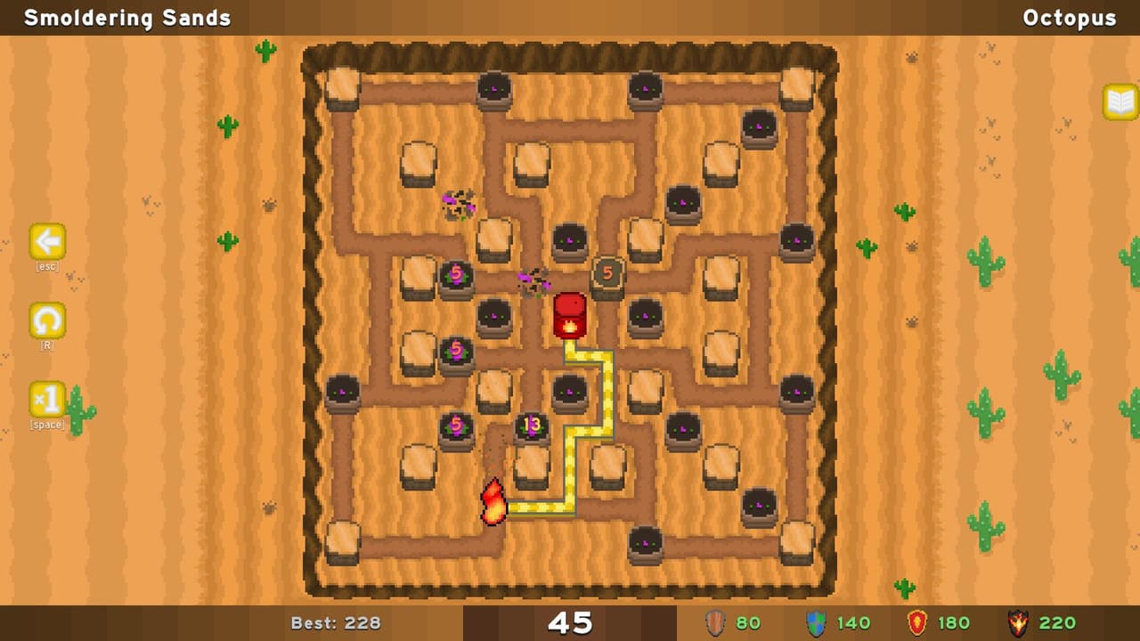 Maze Ablaze (itch) screenshot 4