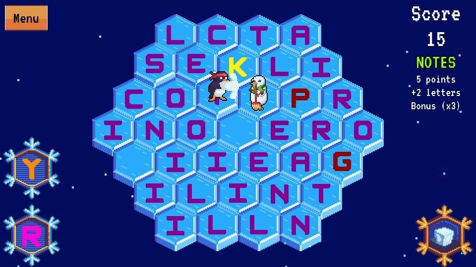 Icewords screenshot 2