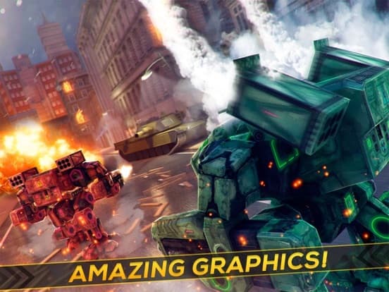 Steel Robots 2 . War Robot Fighting Game vs Tanks screenshot 3