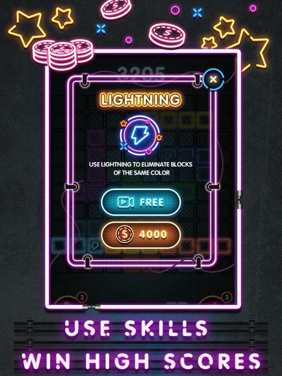 Neon Blocks 2021 screenshot 4