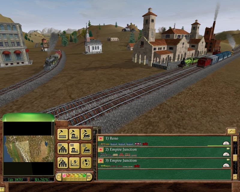 Railroad Tycoon 3 screenshot 3