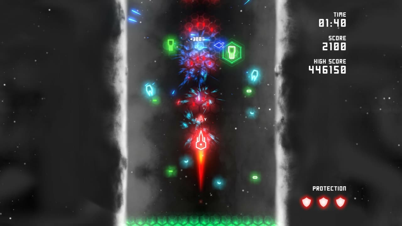 Neon Ships: The Typeem Up Shooter