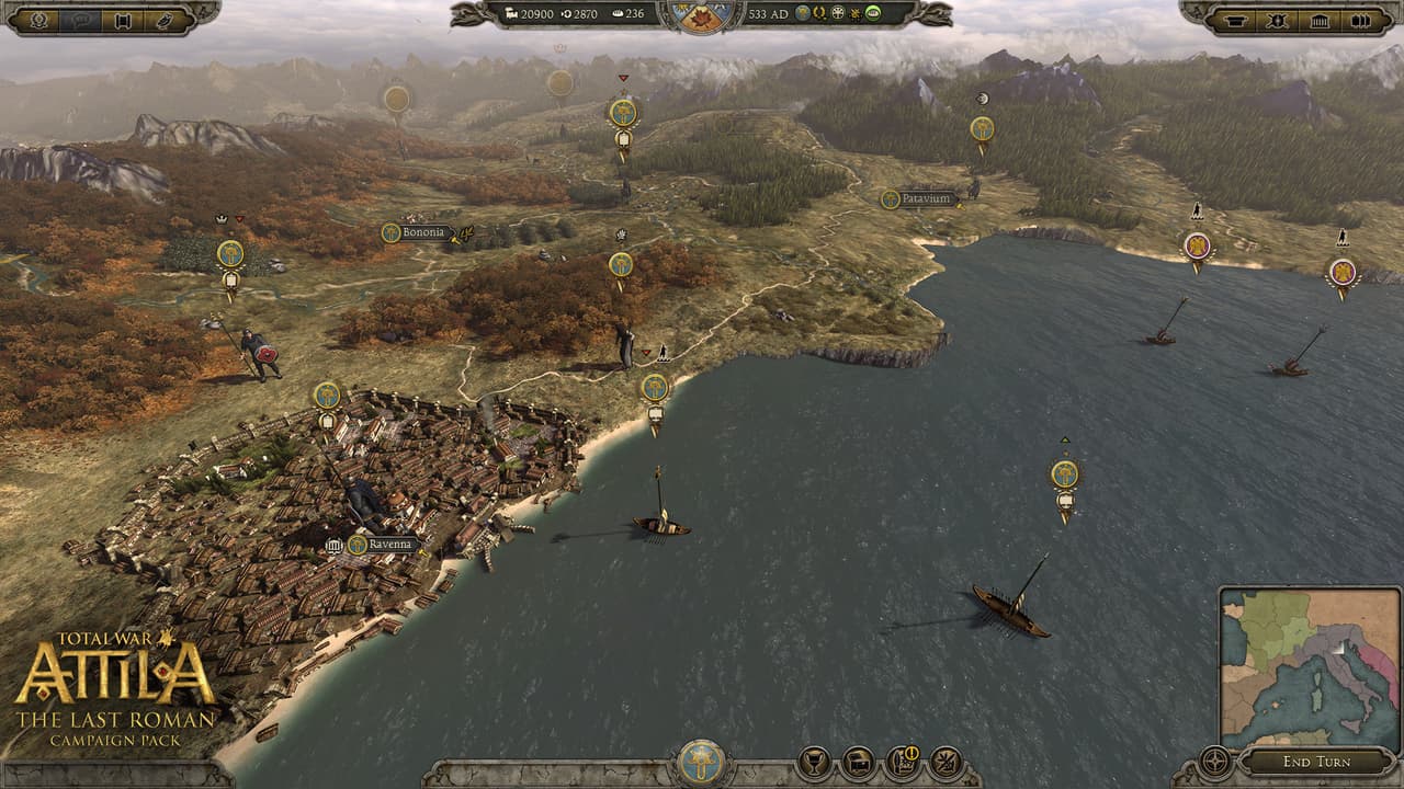Total War: ATTILA - The Last Roman Campaign Pack screenshot 6
