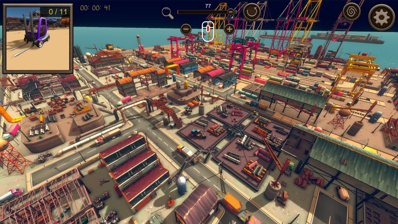 Hidden Harbor Top-Down 3D