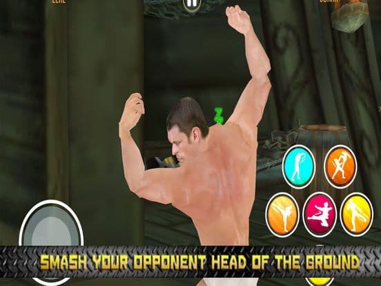 Real MMA Boxer Fighting