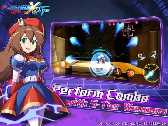 MEGA MAN X DiVE - MOBILE screenshot 4
