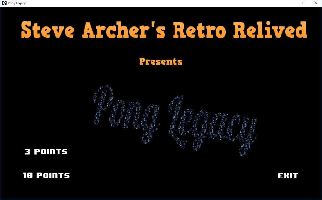 Pong Legacy screenshot 2