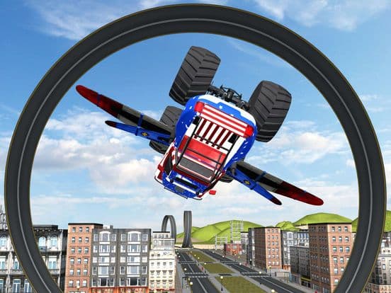 American Off Road Flying Monster Truck screenshot 4