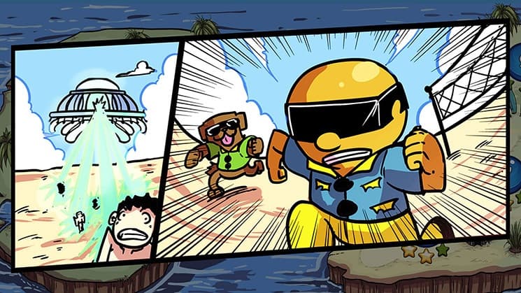 Surfin Sam - Attack of the Aqualites
