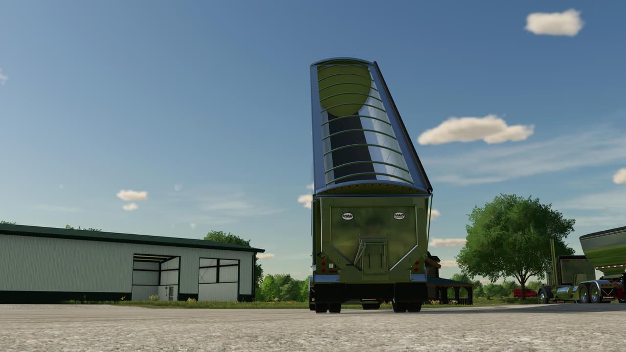 Mac Half Round Frameless Dump Trailer screenshot 5