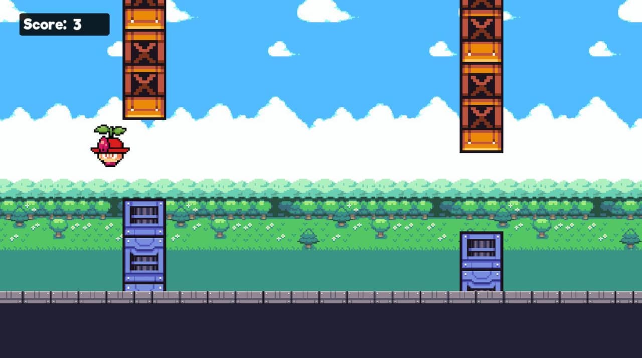Flappy Clone (UPost Games) screenshot 3