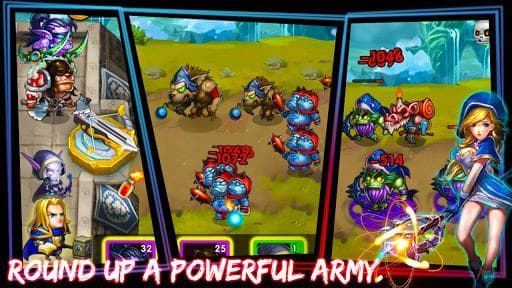 Defender Heroes: Castle Defense - Epic TD Game screenshot 4