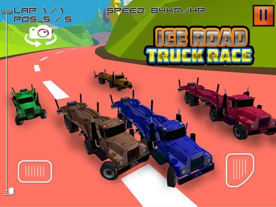 Ice Road Truck Race screenshot 2