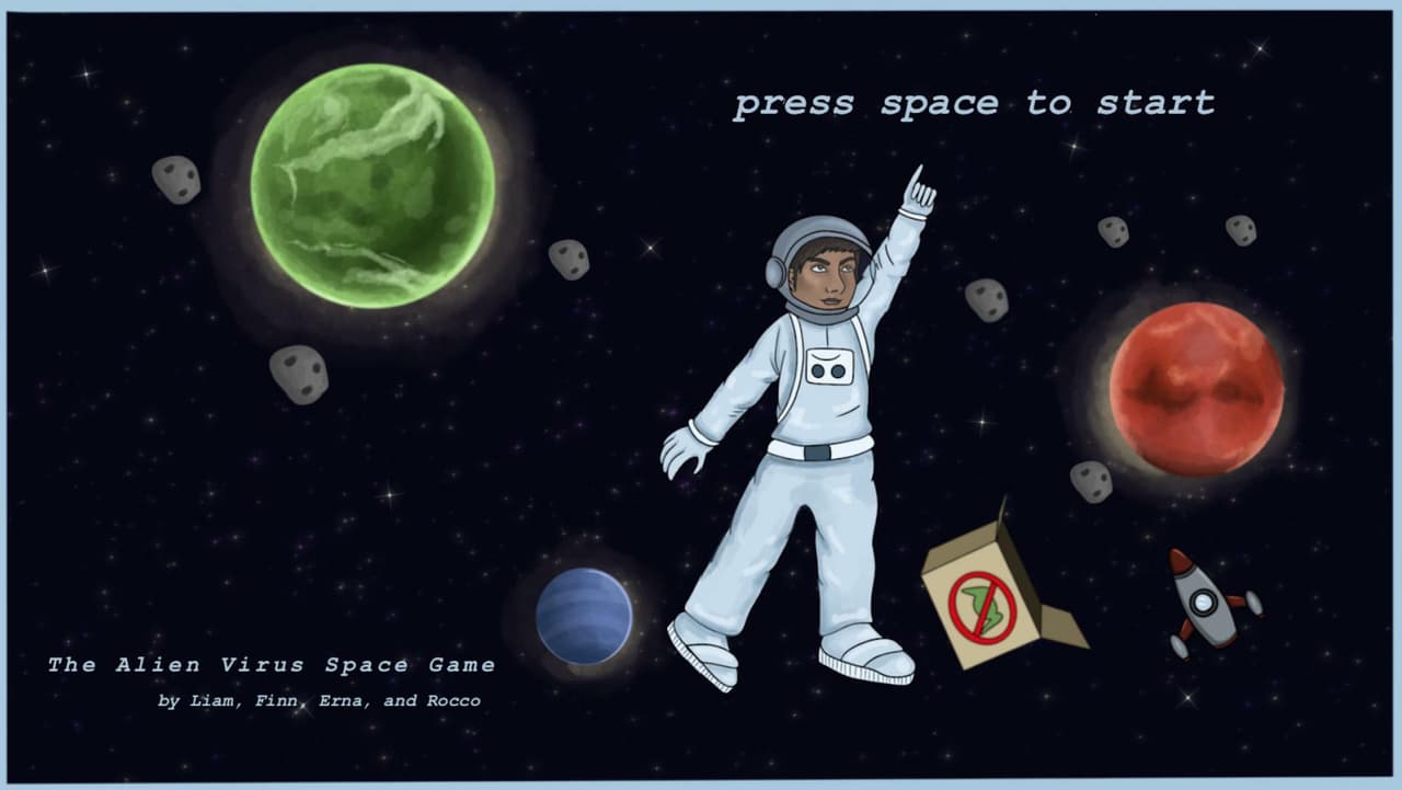 The Alien Virus Space Game (Magmaw) screenshot 2