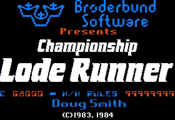 Championship Lode Runner screenshot 2