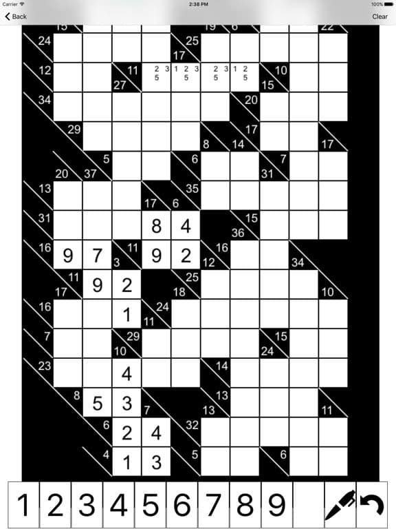 Kakuro Infinite screenshot 2