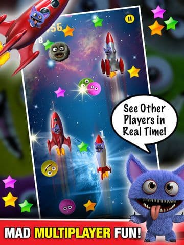 Monster in Space Multiplayer: Chase Race Alien Game PRO - By Dead Cool Apps screenshot 4