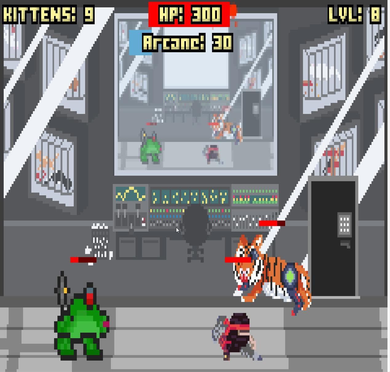 Arcaninjadroid: Kitty Catastrophe screenshot 4