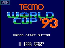 Tecmo World Cup 93 screenshot 2