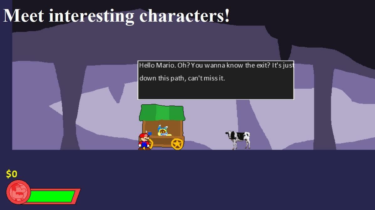 Marios Poorly Explained Escapade Through an Awkwardly Designed Cavern screenshot 3