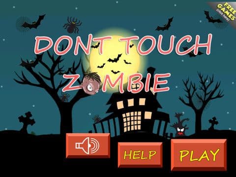 Dont Touch Zombie - Free Halloween Fun Skill Games screenshot 2