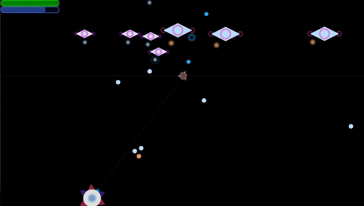 Minimalistic Spaceship War screenshot 4