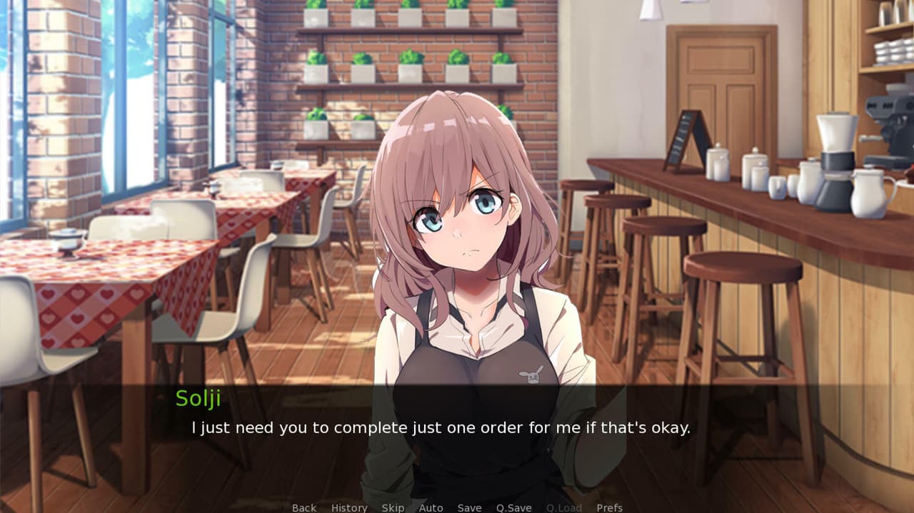 Cafe Bellissimo (Visual Novel) screenshot 3