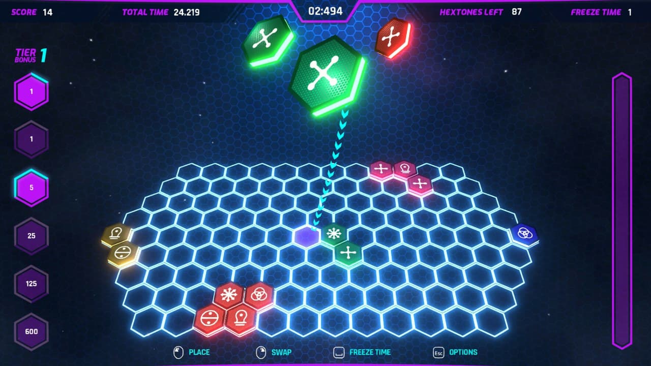 Hextones: Spacetime screenshot 5
