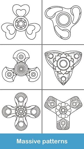 Fidget Spinner Coloring Books screenshot 6
