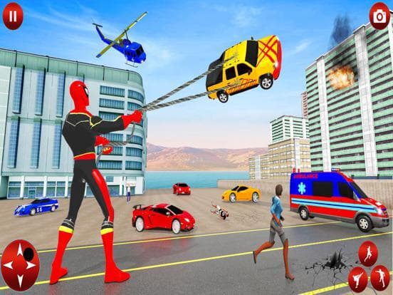Super Rope Hero:City in Danger screenshot 2