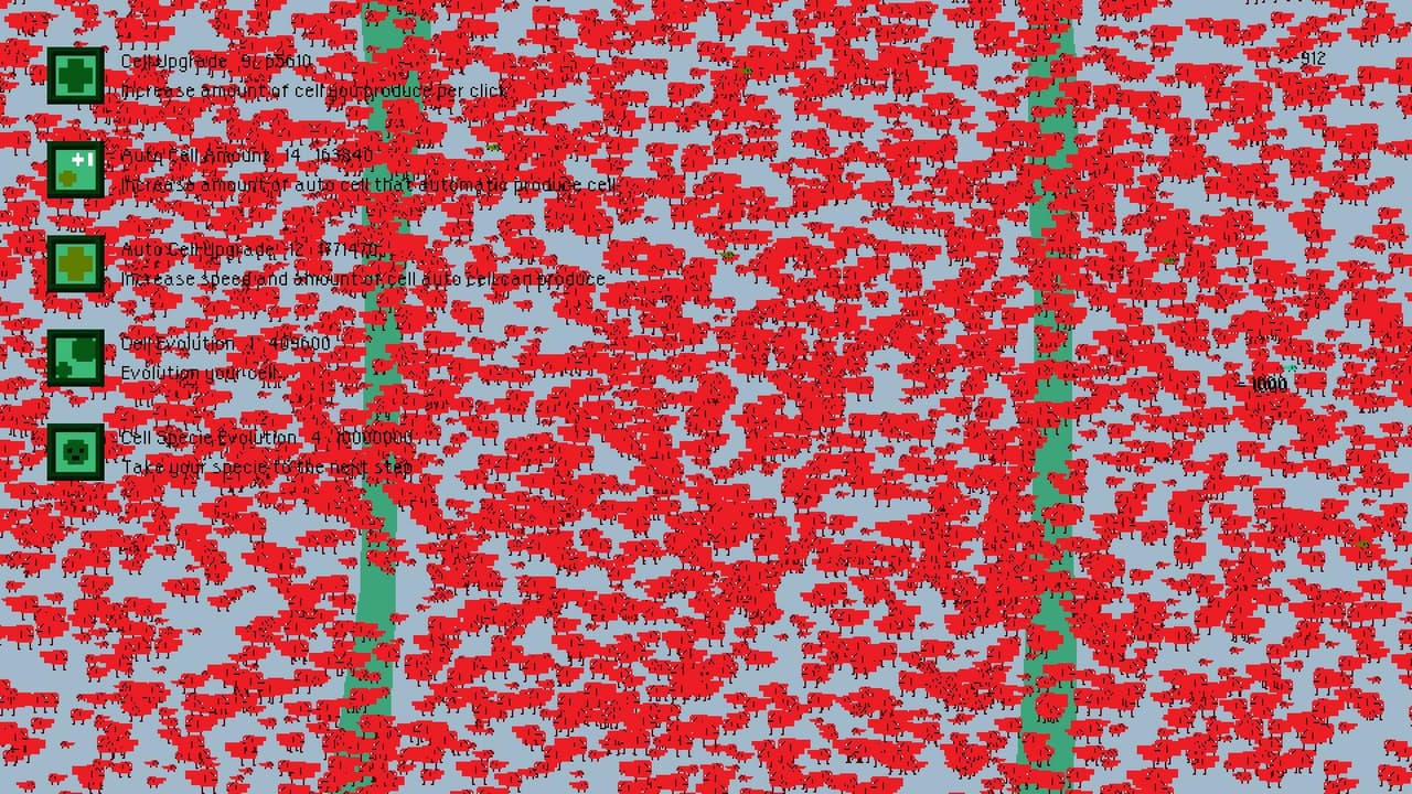Weird Cell Evolution Clicker Game
