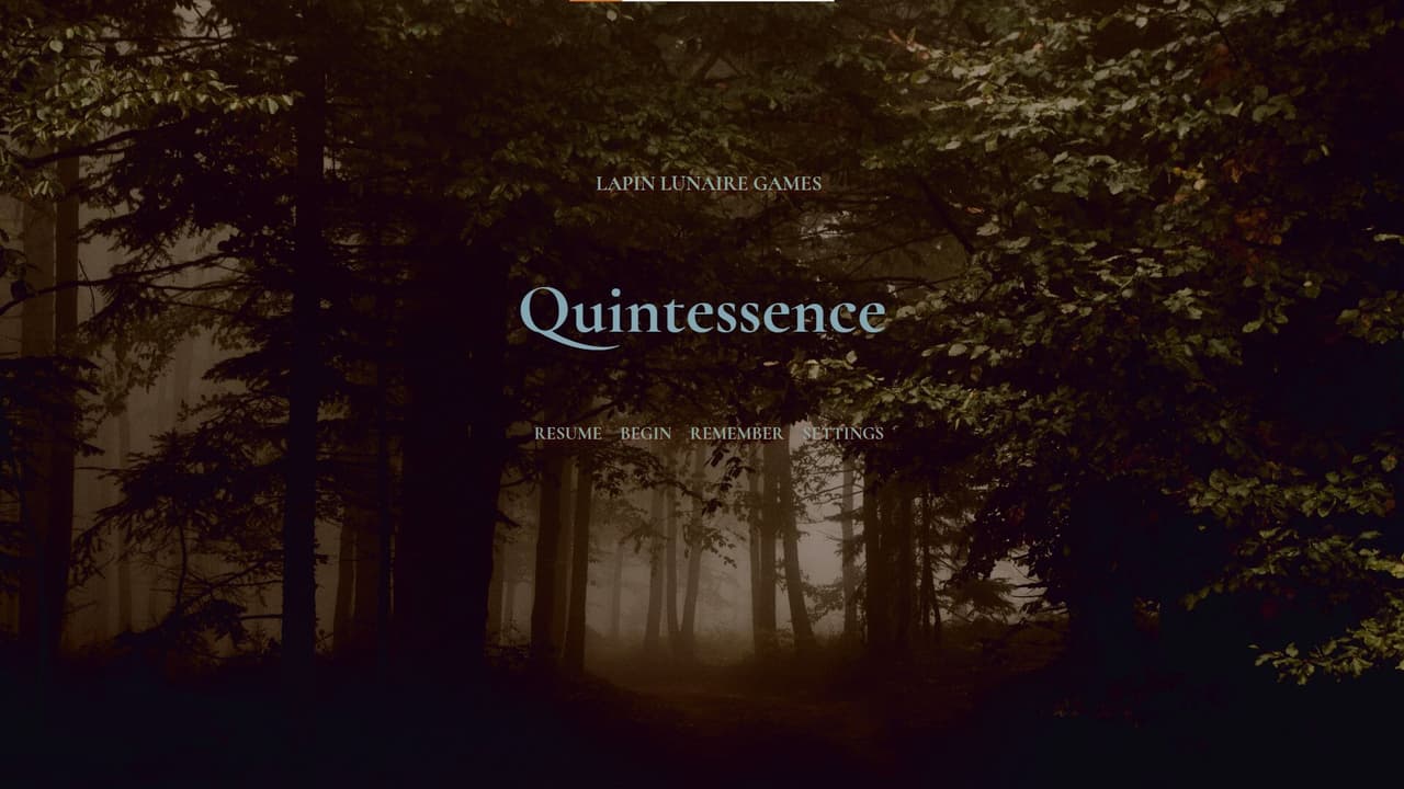 Quintessence (Lapin Lunaire Games) screenshot 2