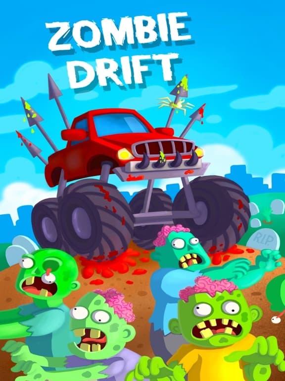 Zombie Drift: Smashy road trip screenshot 4
