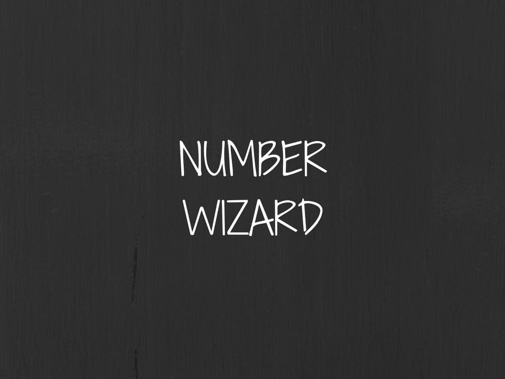 Number Wizard (TedsAttic (TPG))