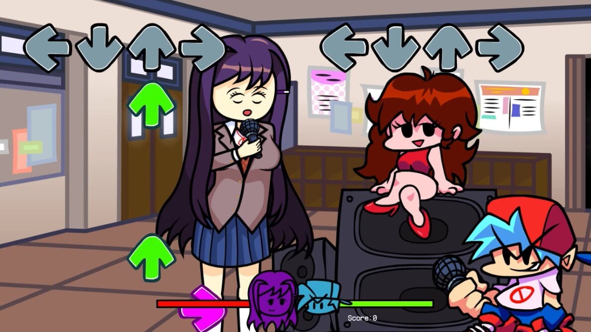 FNF X DDLC MOD screenshot 3
