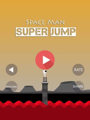 Space Man Super Jump screenshot 2