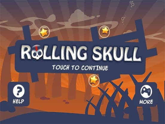 Rolling Skull - Addictive Game screenshot 2