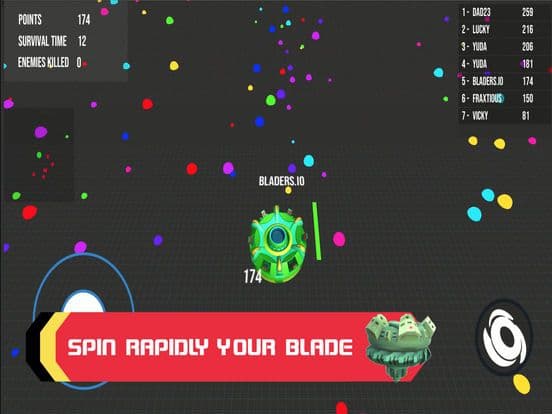 Bladers.io - Battle Tops screenshot 3