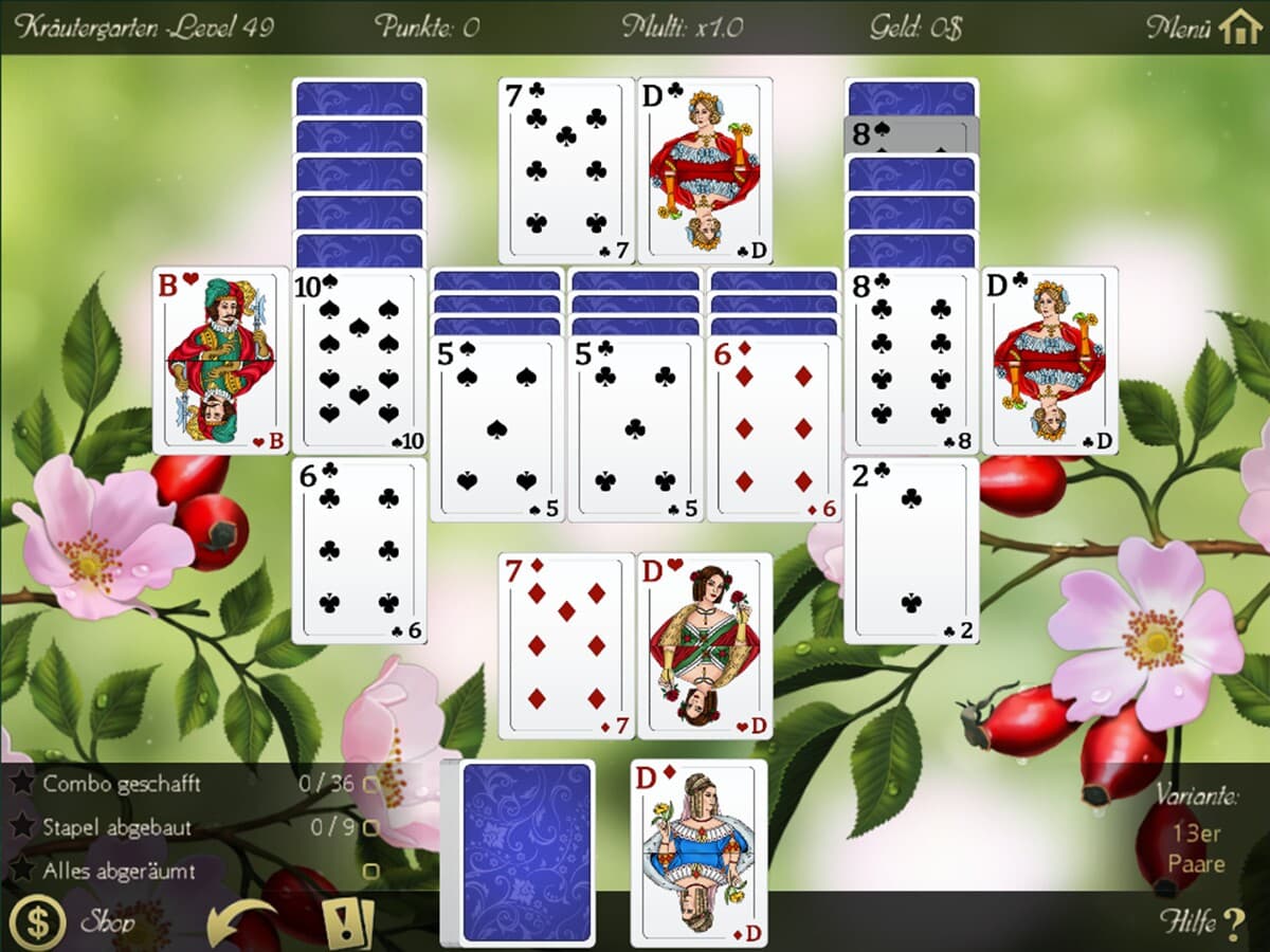 Solitaire Beautiful Garden Season screenshot 6