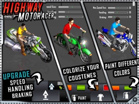 Highway Bike Racer: 3D Racing screenshot 6