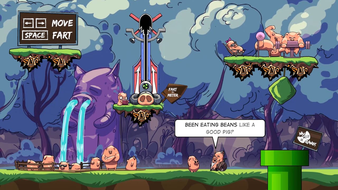 Tales From The Arcade: Fartmania screenshot 2