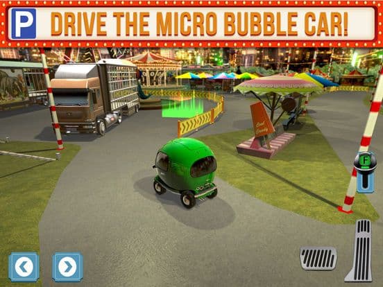 Amusement Park Fair Ground Circus Trucker Parking Simulator screenshot 5
