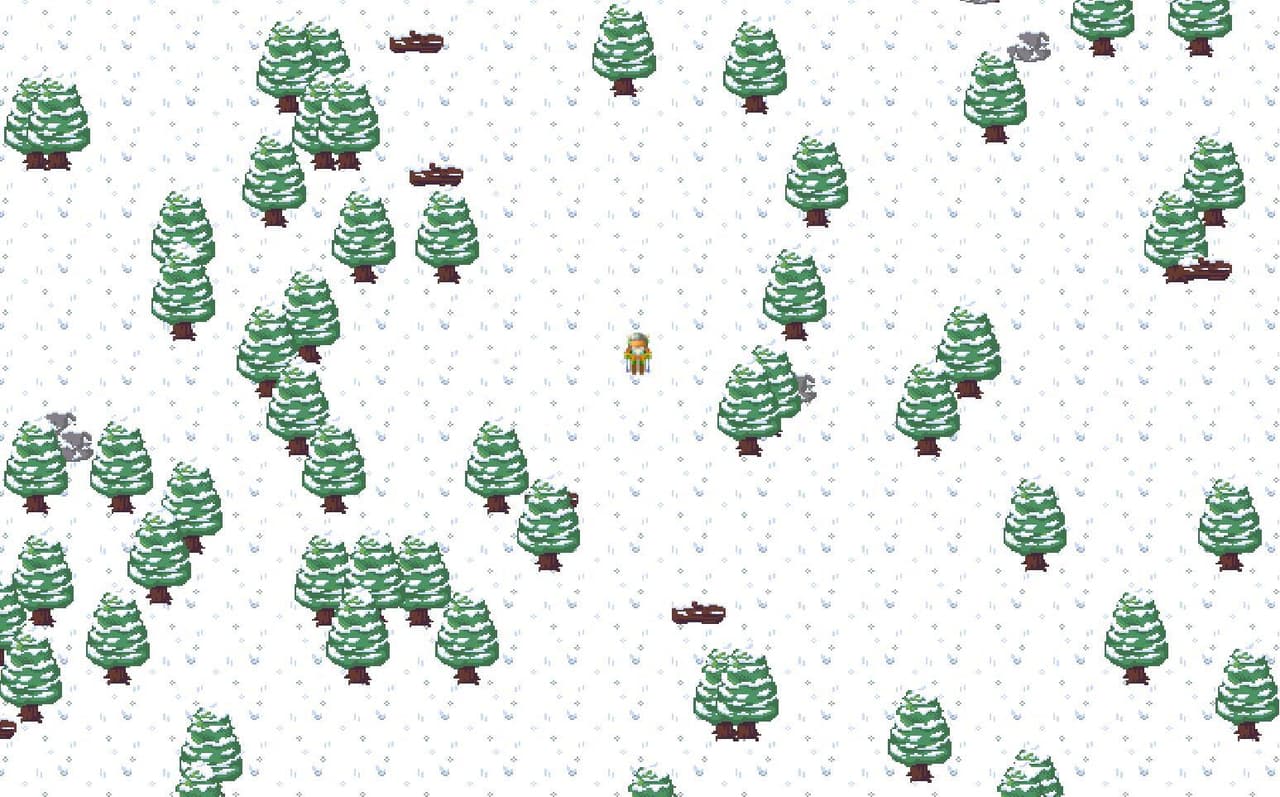 Snow slalom