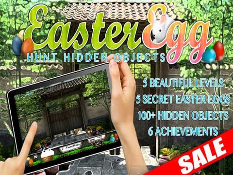 Secret Easter Egg Hunt Hidden Objects Game (iPad Edition) screenshot 2