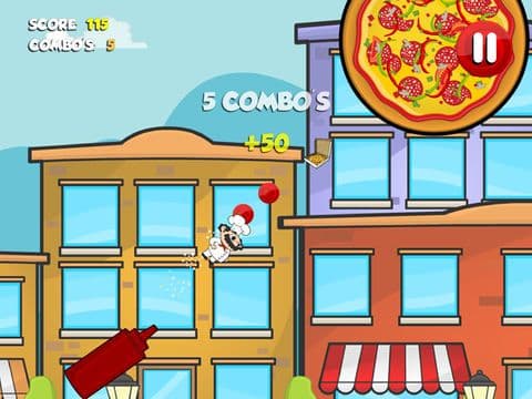 Crazy Pizza Man FREE - Master Jumping Pie Maker Game screenshot 3