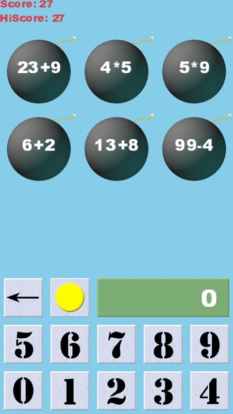 Math Bombs screenshot 2
