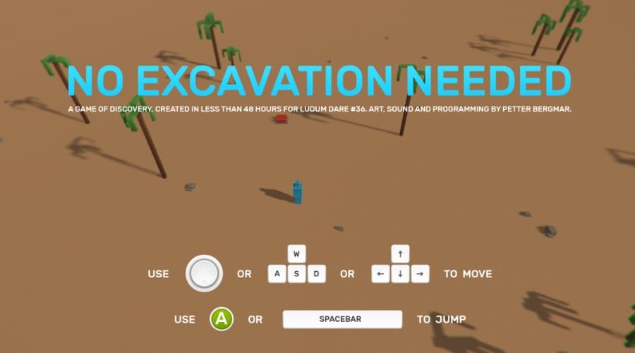 No Excavation Needed (Ludum Dare #36) screenshot 2